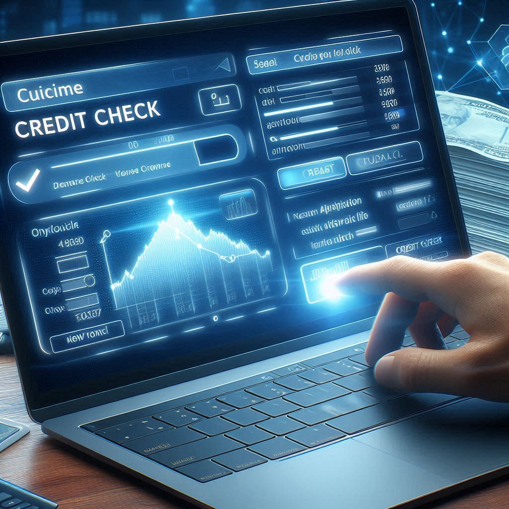 Laptop with Credit Score